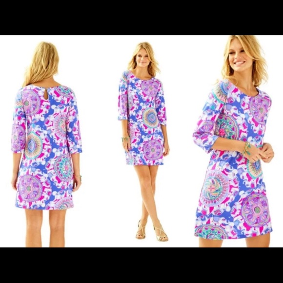 Lilly Pulitzer Dresses & Skirts - Lily Pulitzer Bay Dress in Multi Play That Trunky Music XS